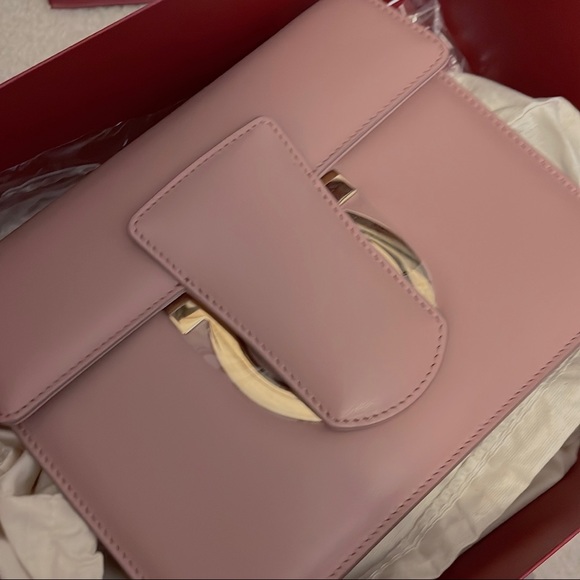 [NEW] FERRAGAMO ANTIQUE ROSE THALIA CROSSBODY BAG - Picture 13 of 13